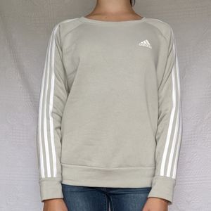 Adidas 3 stripe sweatshirt